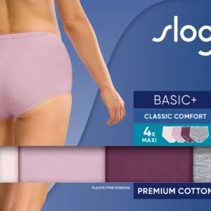 PACK DE 4 BRAGRAS DE ALGODÓN 10103326 - Sloggi Basic+ Maxi -