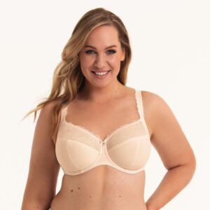 SUJETADOR CON ARO COPA GRANDE ELOISE 5295 - ROSA FAIA -