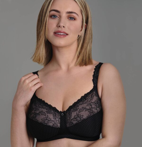 SUJETADOR REDUCTOR SIN ARO ELOISE 5296 - ROSA FAIA - TALLAS GRANDES - COPAS GRANDES - Imagen 2