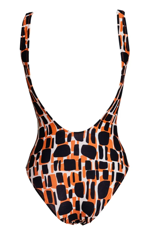 Bañador con cremallera 20009 ETHNIC PRINT SWIMSUIT - AQUE APPAREL - - Imagen 3