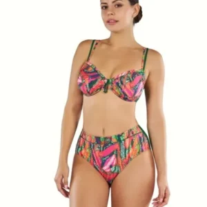 Bikini Mujer sujetador de capacidad Escote graduable sin foam con aro - TELENO 1252