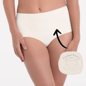 Braga de talle alto+ clean cut Pocket Panty - 1457 - ANITA