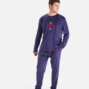 Pijama Hombre invierno terciopelo - MU_EP0250 - MUNICH