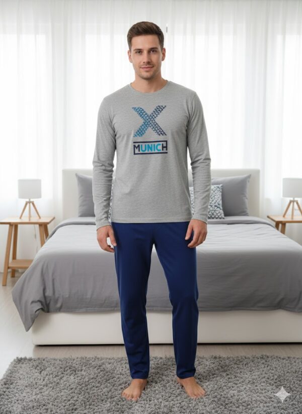Pijama Hombre invierno 95% algodón - MU_CP0151 - MUNICH