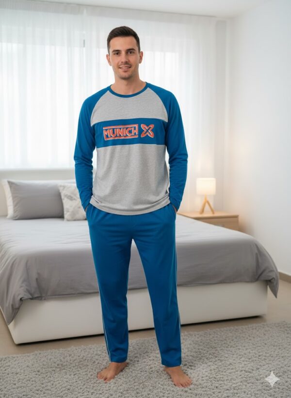 Pijama Hombre  95% Algodón - MU_CP0451 -  MUNICH