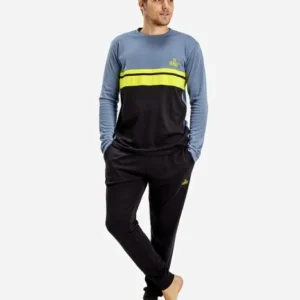 Pijama Hombre invierno de tela 40% algodón -MU_DP0352