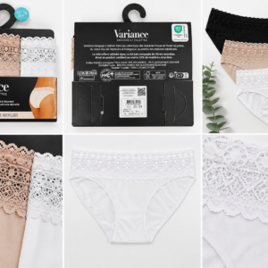 PACK DE 3 BRAGAS VARIANCE MICROFIBRA RECICLADA - VARIANCE -